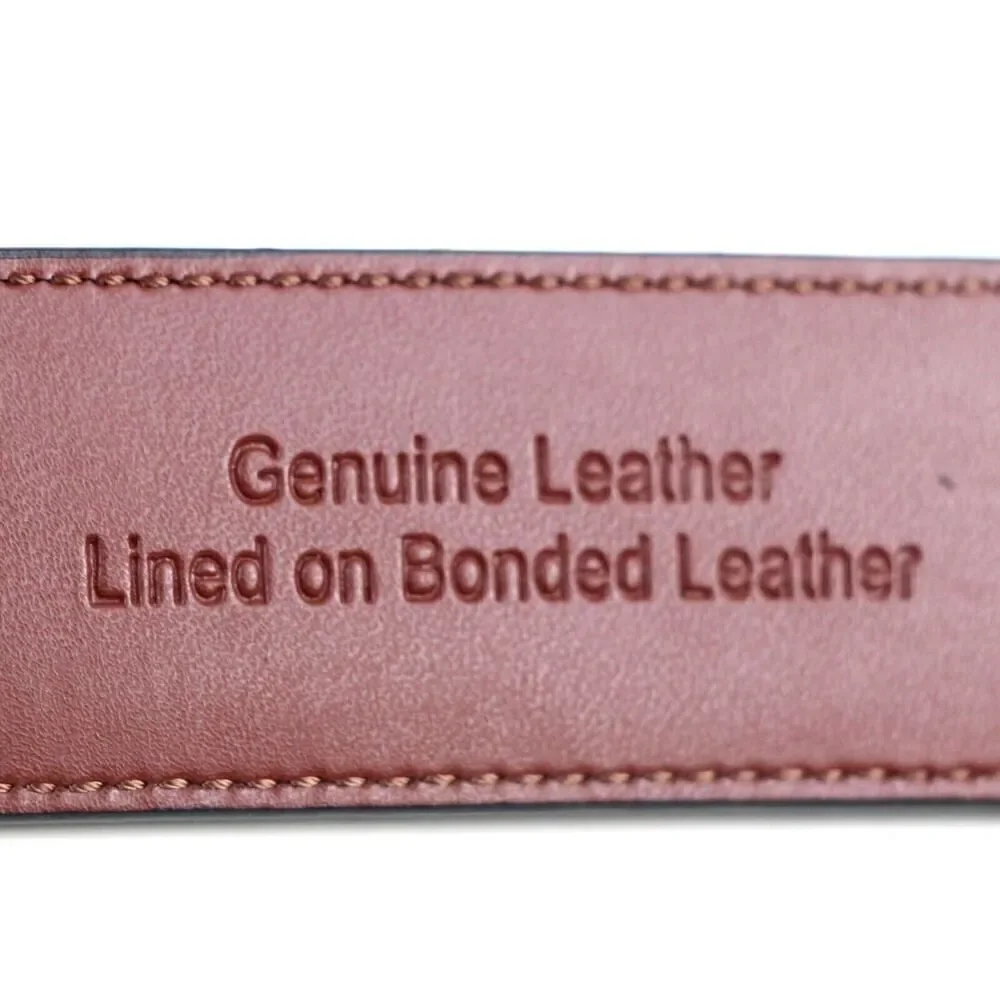 Penguin BLACK GENUINE LEATHER 1 1/4